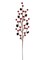 Vibrant Red Berry and Pine Cone Picks 17" - 72-Pack for Christmas Decor, Wreaths, Garlands, Table Centerpieces, and Holiday Crafts - 2024 Christmas Collection, Floral Home by Artificial Flowers